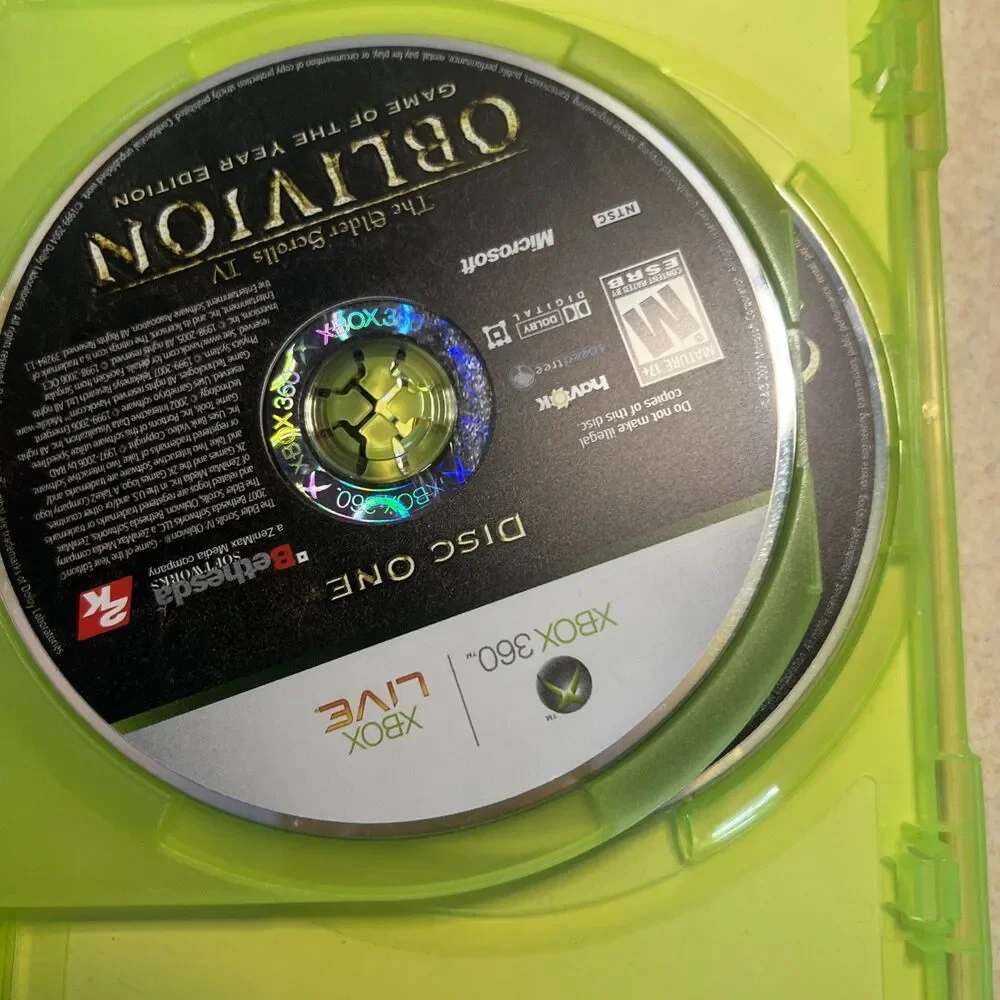 Oblivion Game of the Year Edition - Microsoft Xbox‎ 360